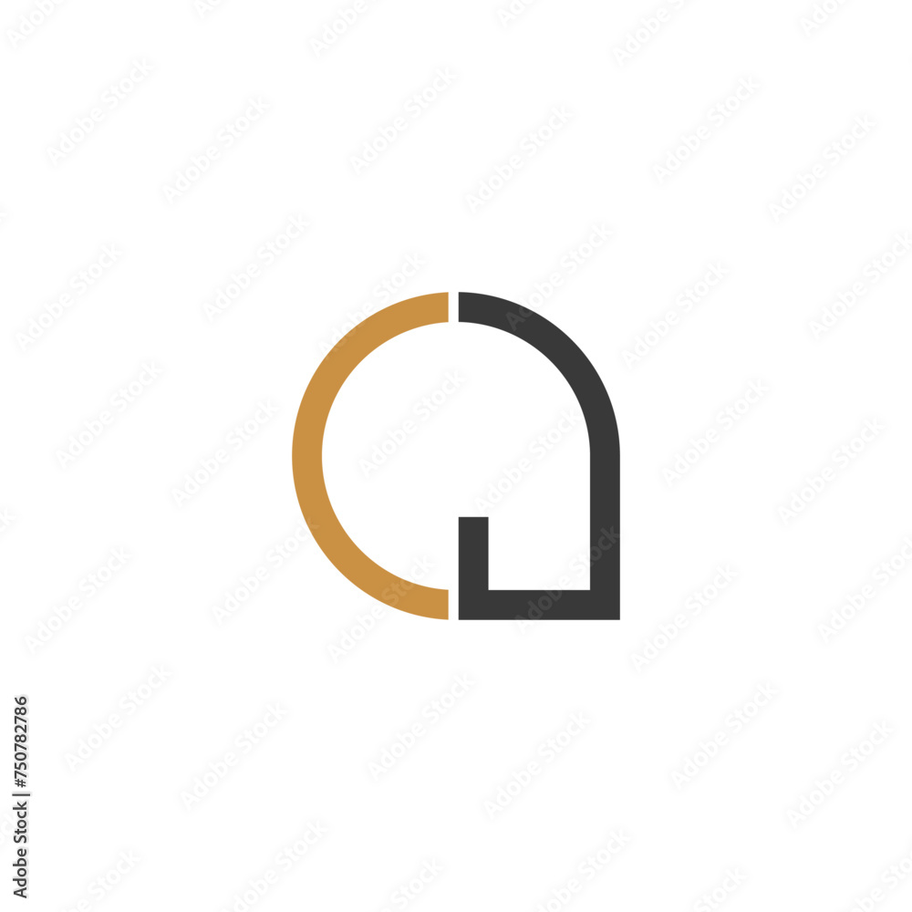 Alphabet letters Initials Monogram logo JC, CJ, J and C Alphabet letters Initials Monogram logo JC, CJ, J and C