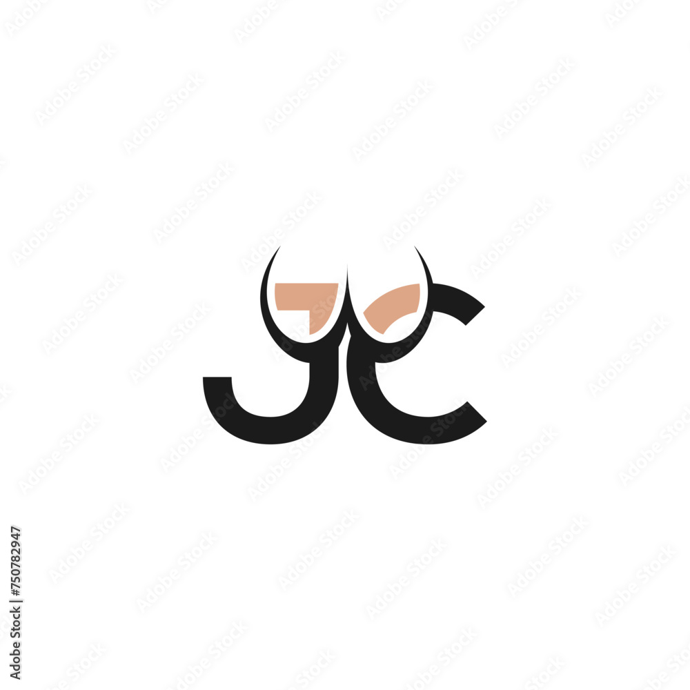 CJ or JC logo and icon design CJ or JC logo and icon design