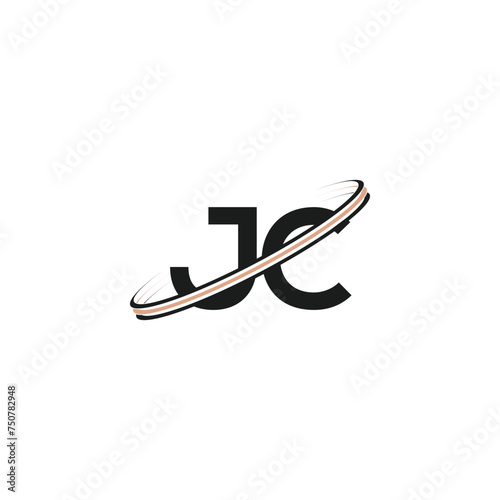 CJ or JC logo and icon design
