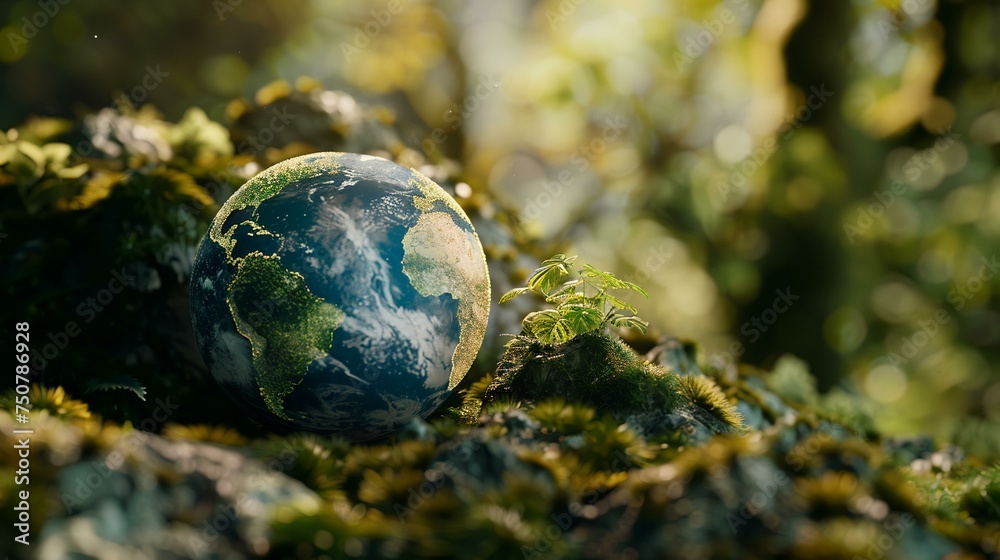 Artistic image of Mother Earth. World Environment Day Artistic image of Mother Earth. World Environment Day