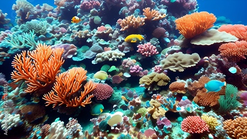 Abstrakter Hintergrund für Design - Die magische Welt der Korallen 3.