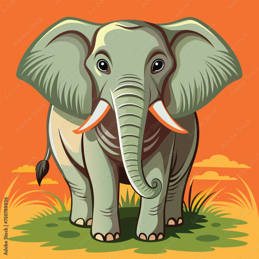 Elephant vector illustration