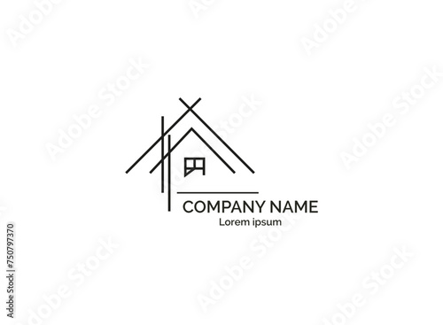 Architects Company Logo Vector Design
