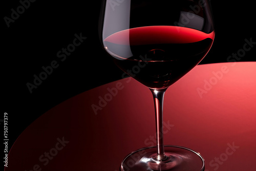 Elegant Red Wine Glass