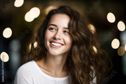 Radiant Smile Portrait © Visual Voyager