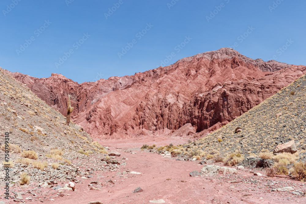 Rainbow valley or valle arcoiris in sand pedro de atacama, Chile Rainbow valley or valle arcoiris in sand pedro de atacama, Chile