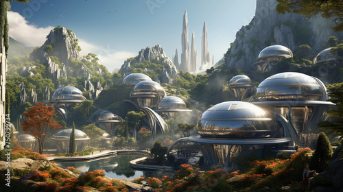 Humanity's Colony Beyond Earth photo