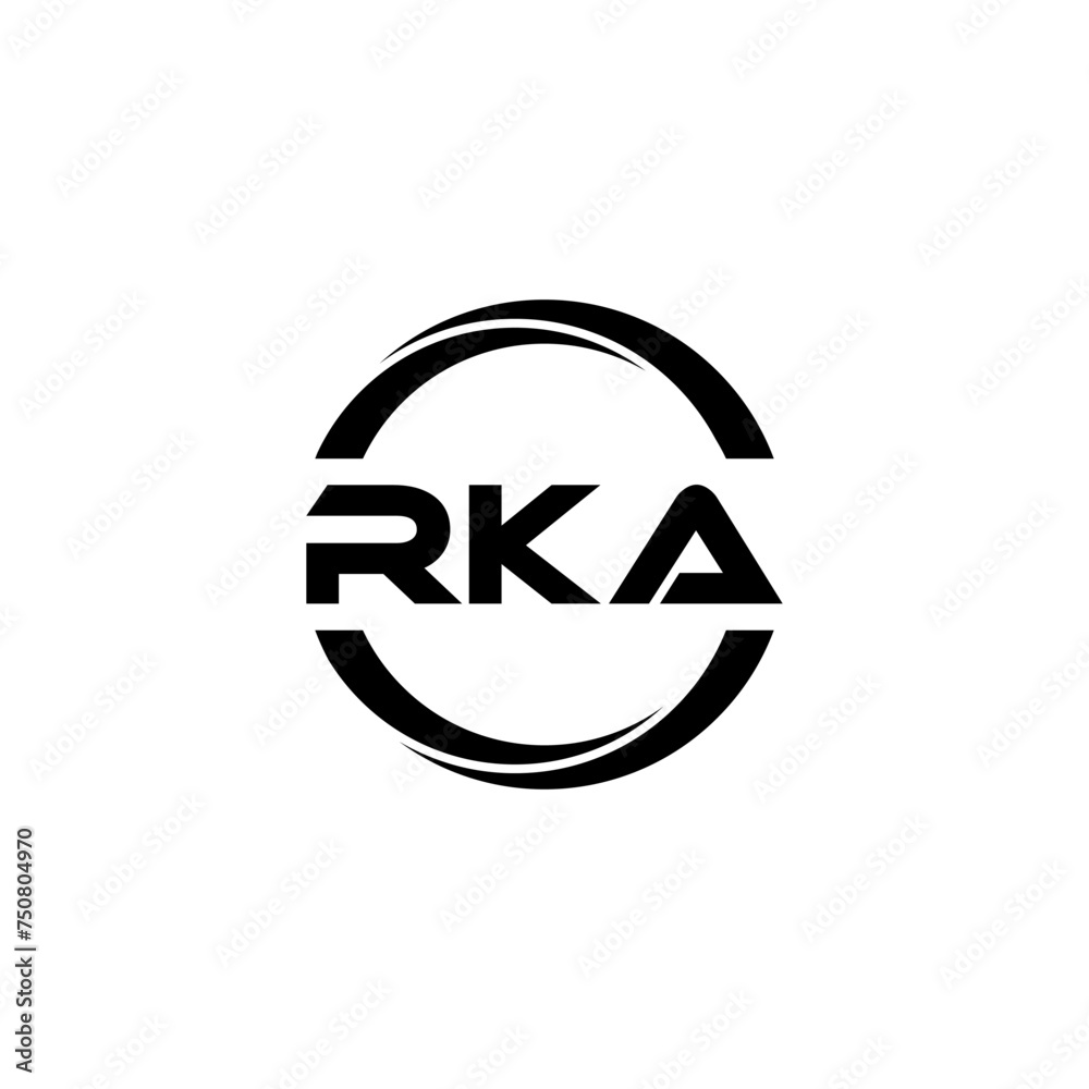 RKA letter logo design with white background in illustrator, cube logo, vector logo, modern alphabet font overlap style. calligraphy designs for logo, Poster, Invitation, etc. RKA letter logo design with white background in illustrator, cube logo, vector logo, modern alphabet font overlap style. calligraphy designs for logo, Poster, Invitation, etc.