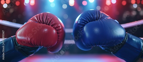 close-up of boxing gloves © zaen_studio