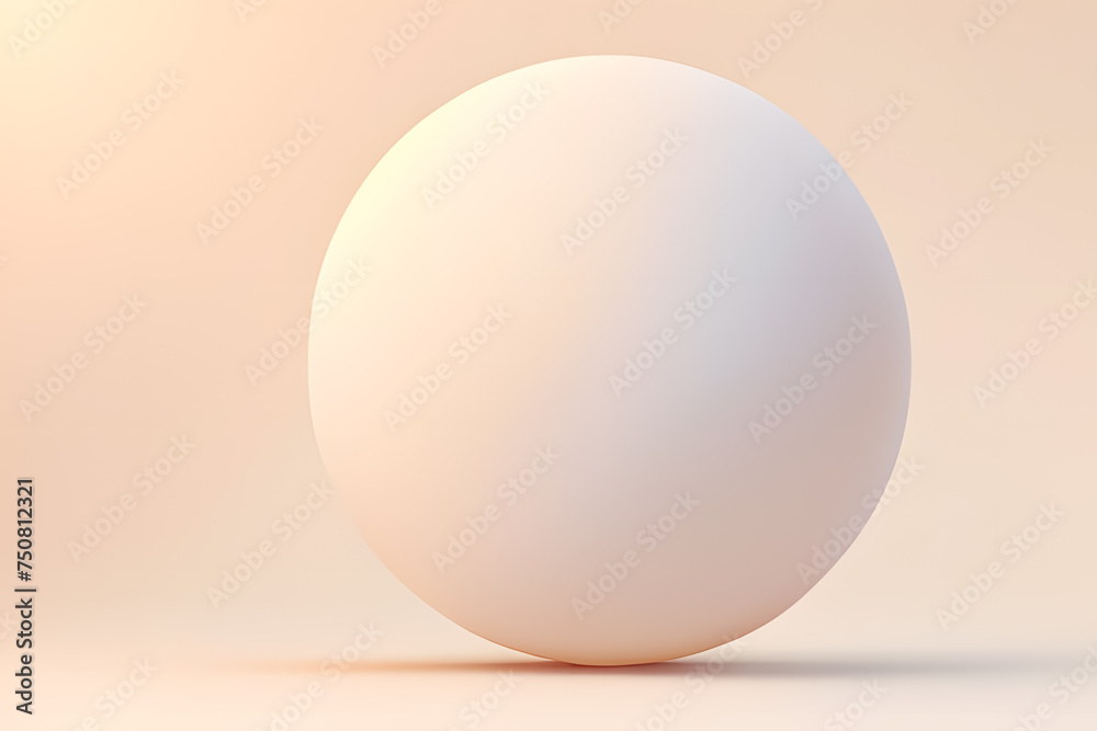 3d render of an isolated white sphere 3d render of an isolated white sphere