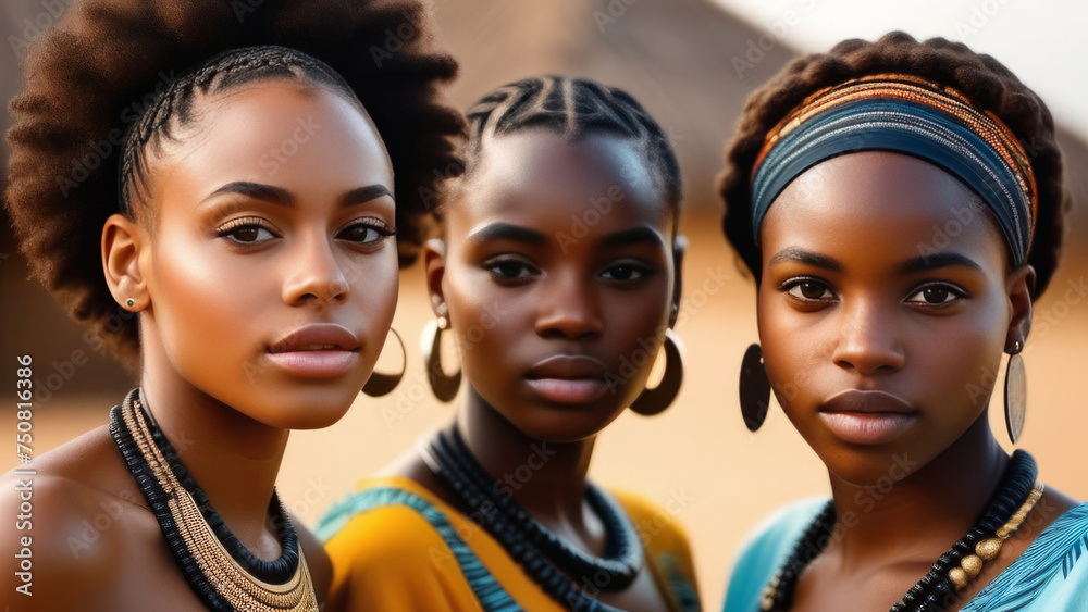 African american teens on sunny natural background. Portrait happy cute afro Youngster friends. Family love and relationship sibling concept African american teens on sunny natural background. Portrait happy cute afro Youngster friends. Family love and relationship sibling concept