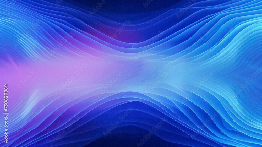 Abstract Blue and purple swirling light pattern gradient grain effect ...