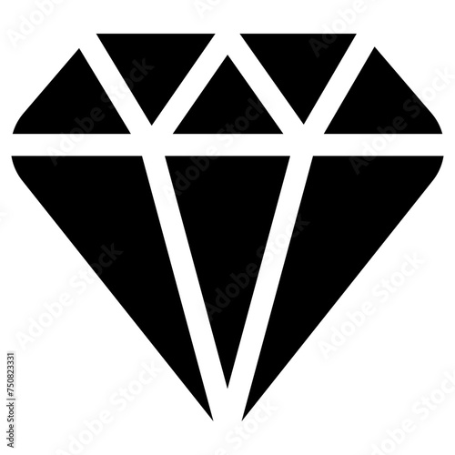 jewels icon, simple vector design