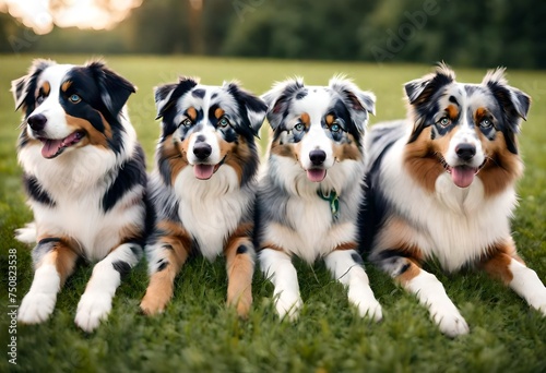 group of puppies