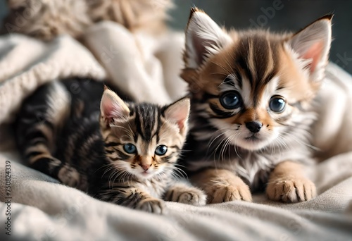 two kittens © Palwasha