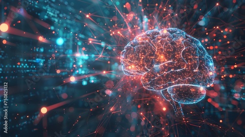 Artificial Intelligence Brain in Data Network