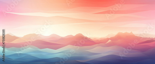 Sunrise gradient bursting with life  infusing graphic designs with a mix of vibrant colors and inspiration.