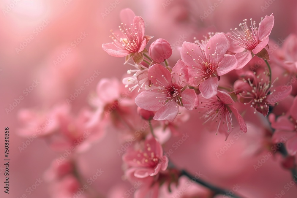 pink cherry blossom in spring pink cherry blossom in spring