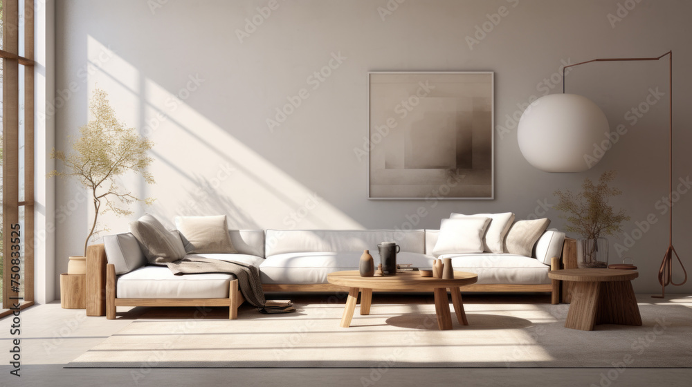 A modern living room with customizable furniture pieces that can be rearranged to suit any taste A modern living room with customizable furniture pieces that can be rearranged to suit any taste