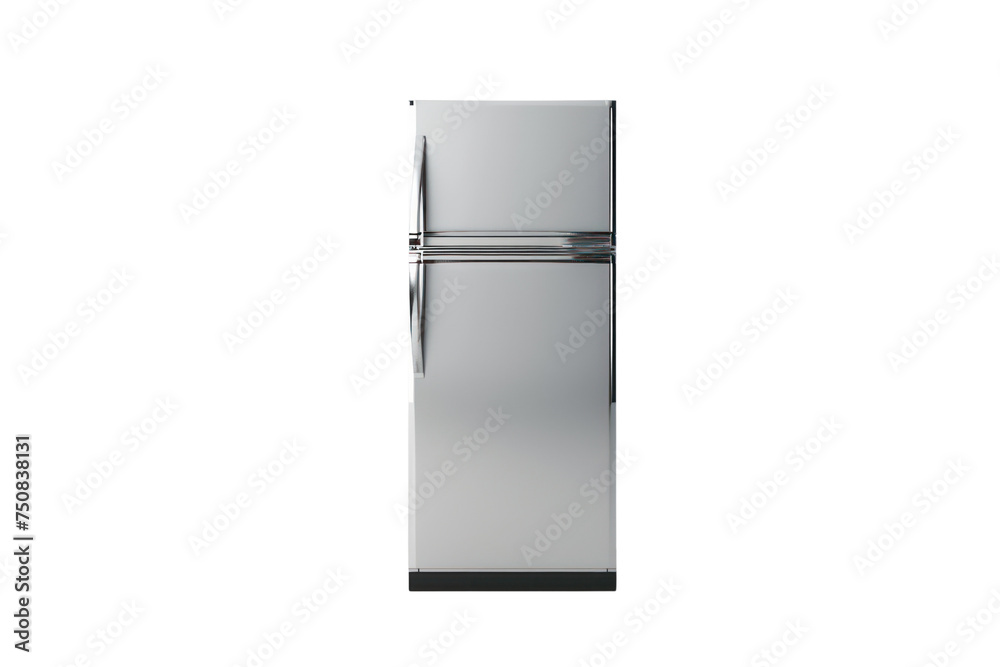 Top Mount Refrigerator , Modern Fridge Freezer,Isolated on a transparent background. Top Mount Refrigerator , Modern Fridge Freezer,Isolated on a transparent background.