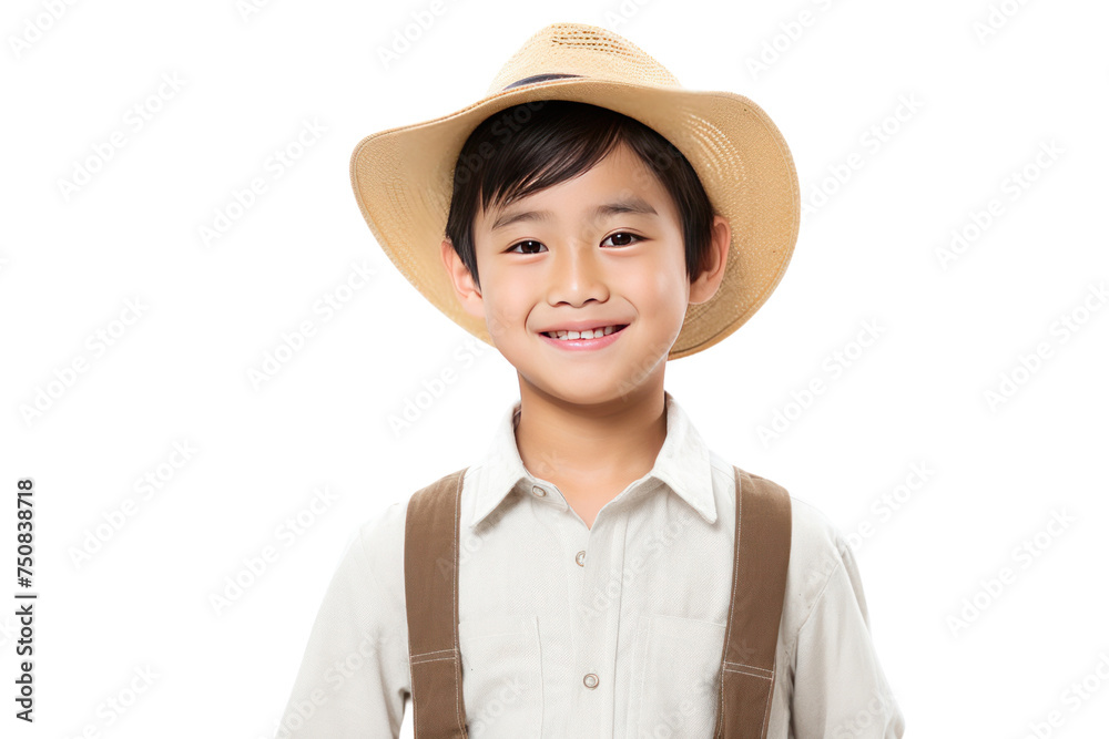 Smiling Asian farmer Show pride: Emphasize a smile, a happy look in your eyes. Reflecting pride in the work Suitable for showing the positive image of farmers,Isolated on a transparent background. Smiling Asian farmer Show pride: Emphasize a smile, a happy look in your eyes. Reflecting pride in the work Suitable for showing the positive image of farmers,Isolated on a transparent background.