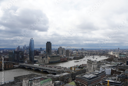 london eye panorama thames