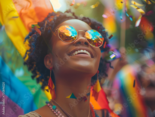 Colorful Moments of Pride: Dynamic images that reflect unity and acceptance