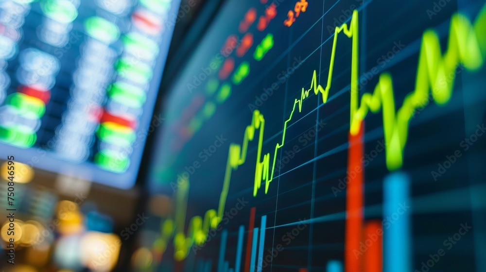 Business graph with going up green arrow,
Vibrant Green Chart Signals Financial Success Indicates Bullish Market Trends and Dynamic Financial Growth. Business graph with going up green arrow,
Vibrant Green Chart Signals Financial Success Indicates Bullish Market Trends and Dynamic Financial Growth.