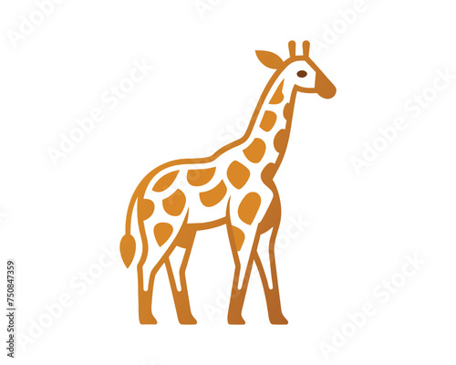 Fototapeta Naklejka Na Ścianę i Meble -  giraffe vector illustration