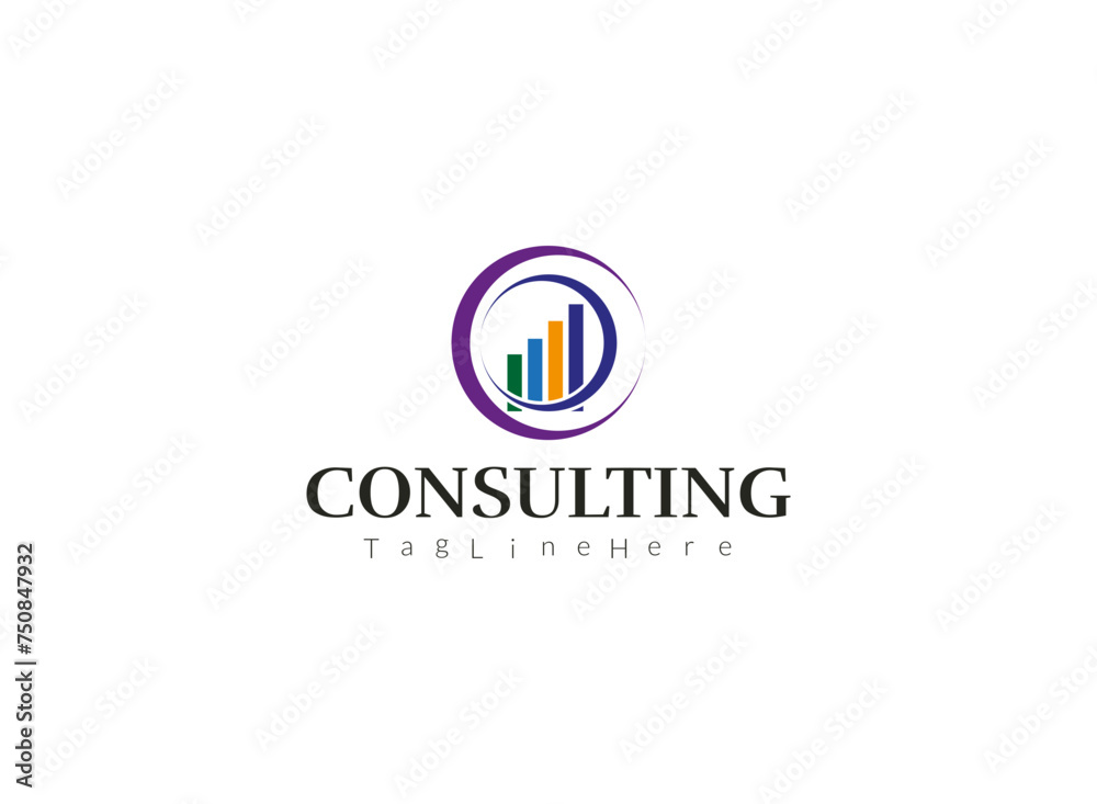 Creative Consult logo icon vector isolated.