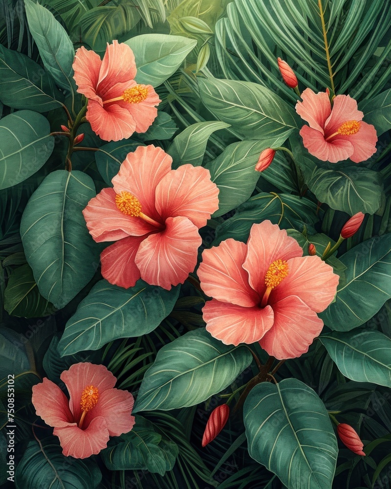 custom made wallpaper toronto digitalflowers in the garden