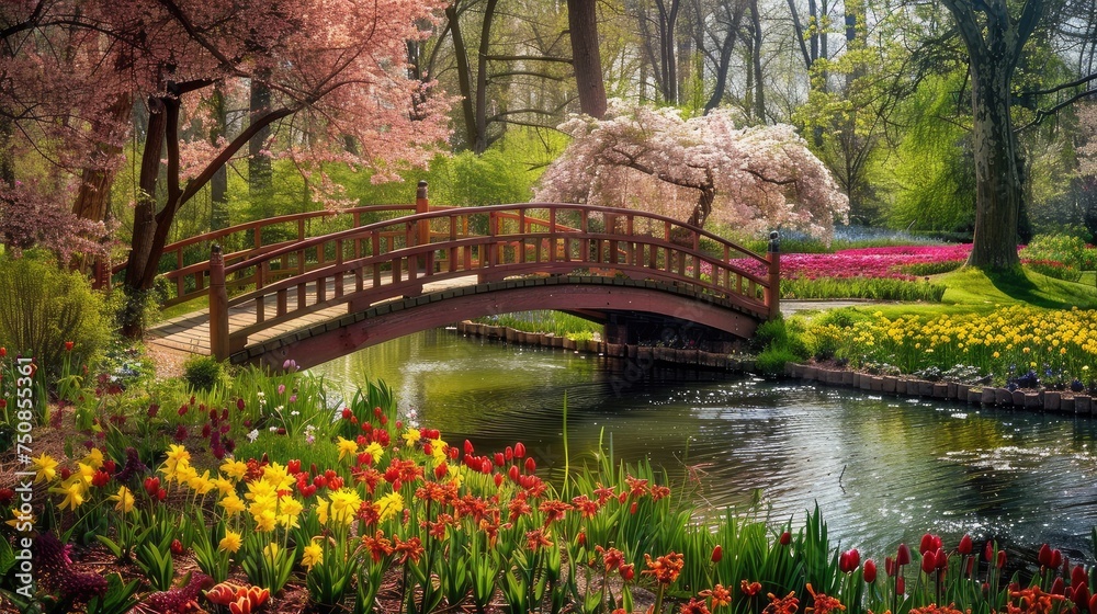 essence of wonderful springtime with images of vibrant blossoms, blooming gardens, and colorful outdoor scenes.