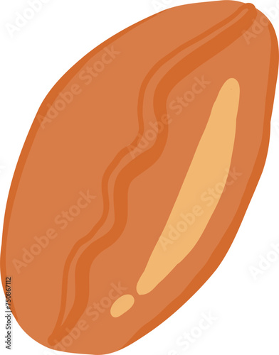 Pie piroshki. Ukrainian food. Hand drawn vector flat illustration.