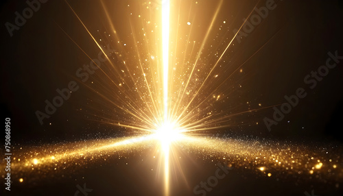 golden background with sparkles
