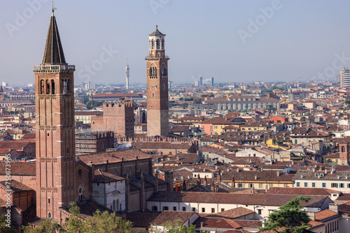 aerial view of Verona downtown © Marcel