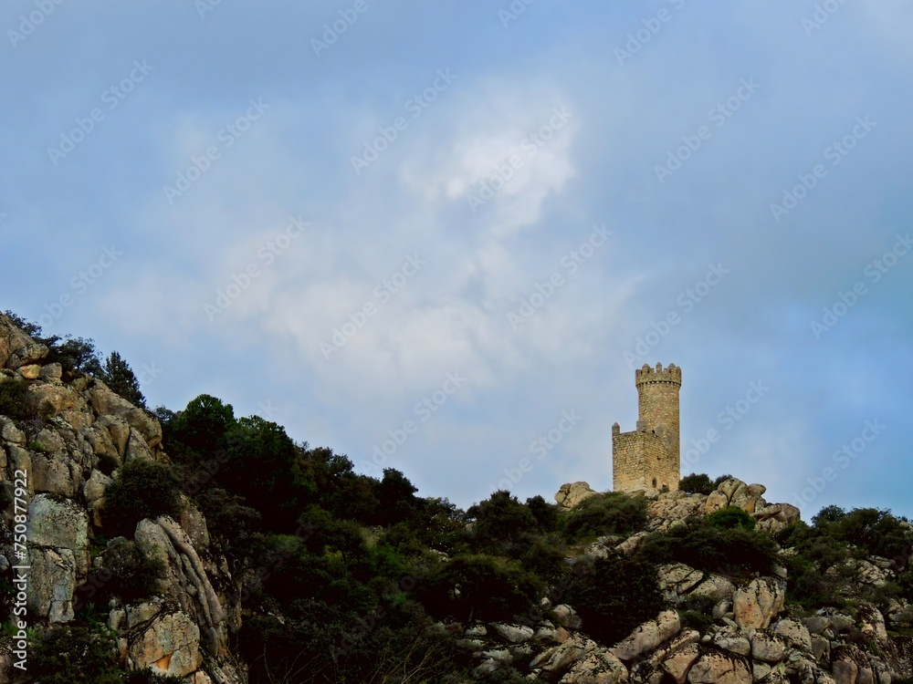 The Tower of Lodones, in Torrelodones, Madrid, Spain