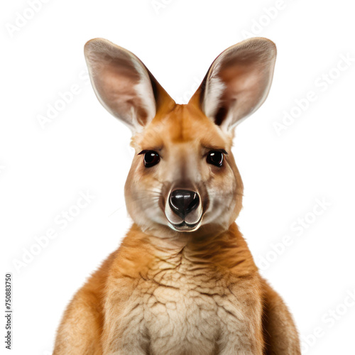 kangaroo isolated on transparent background