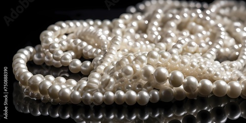 Soft cascades of pearl and ivory flowing gently, evoking a sense of timeless beauty and grace.