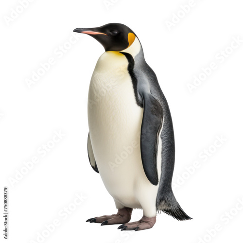 Penguin isolated on transparent background