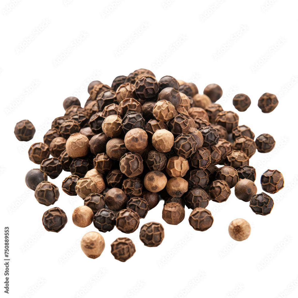Peppercorn isolated on transparent background Peppercorn isolated on transparent background
