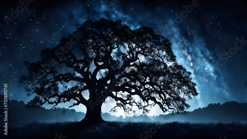 tree in the night © Pix Yours
