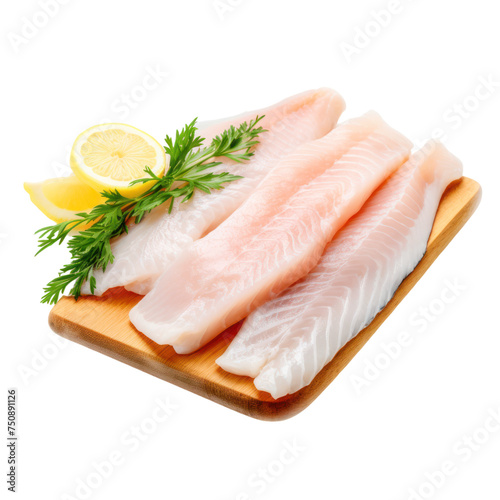 Salmon fish isolated on transparent background