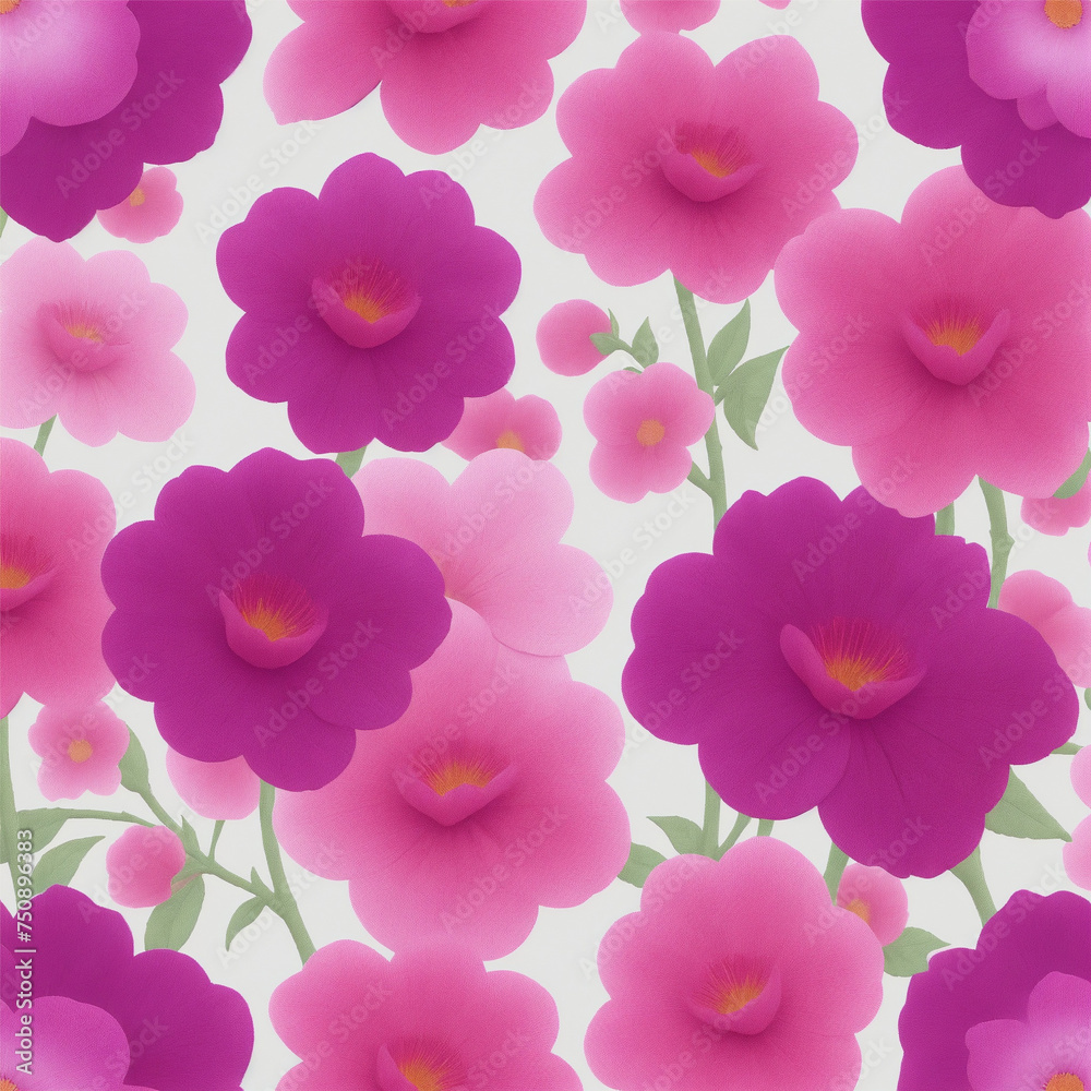 Fototapeta premium pattern with flowers