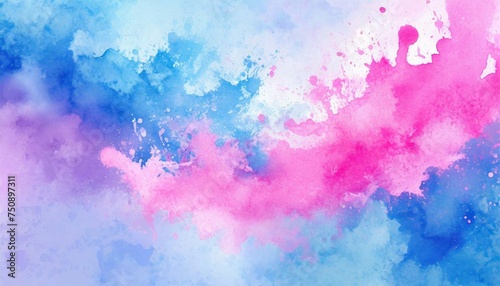 Watercolor art background. Abstract watercolor illustration for design, card, invitation, templates.