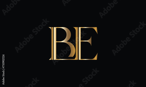 BE, EB, B, E, Abstract Letters Logo Monogram