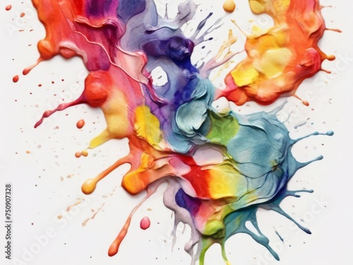 Watercolor abstrack background 10