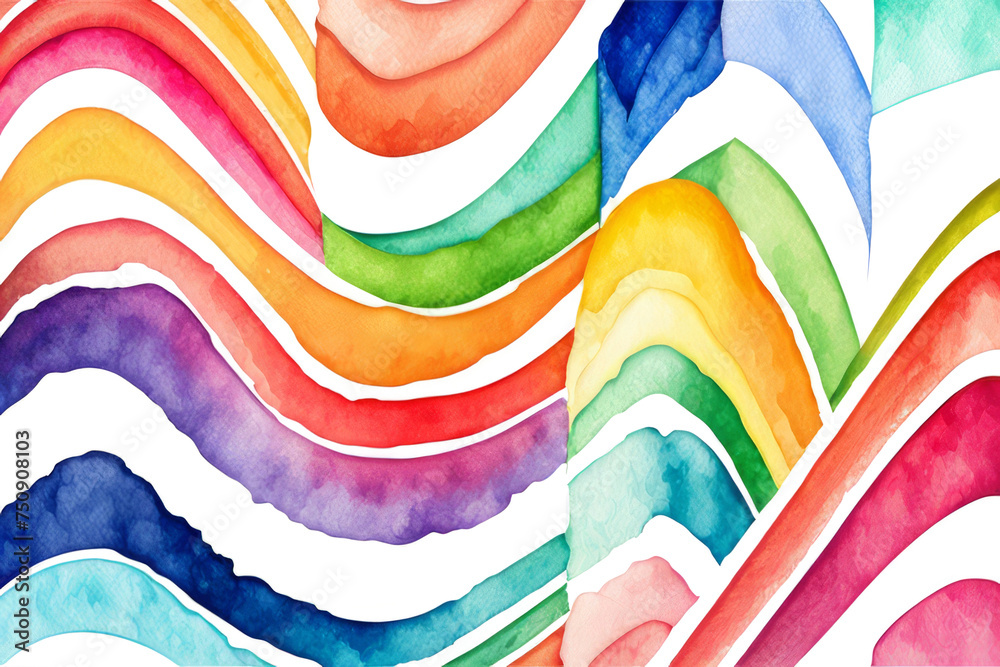 Watercolor abstrack background 2