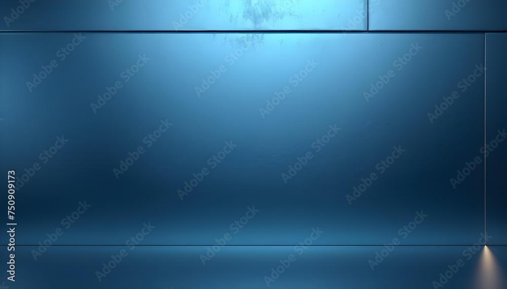 Fototapeta premium Blue metal slab macro texture