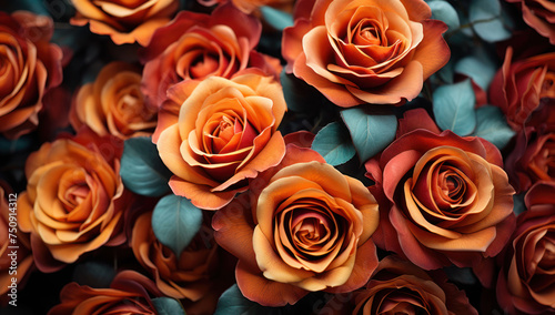 Bouquet of roses Backgrounds