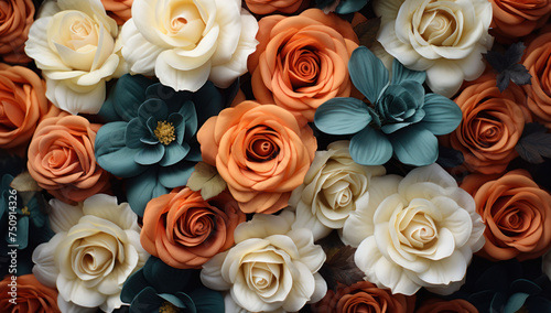 Bouquet of roses Backgrounds